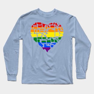 Gay Pride in all US States - Gay Rights Long Sleeve T-Shirt